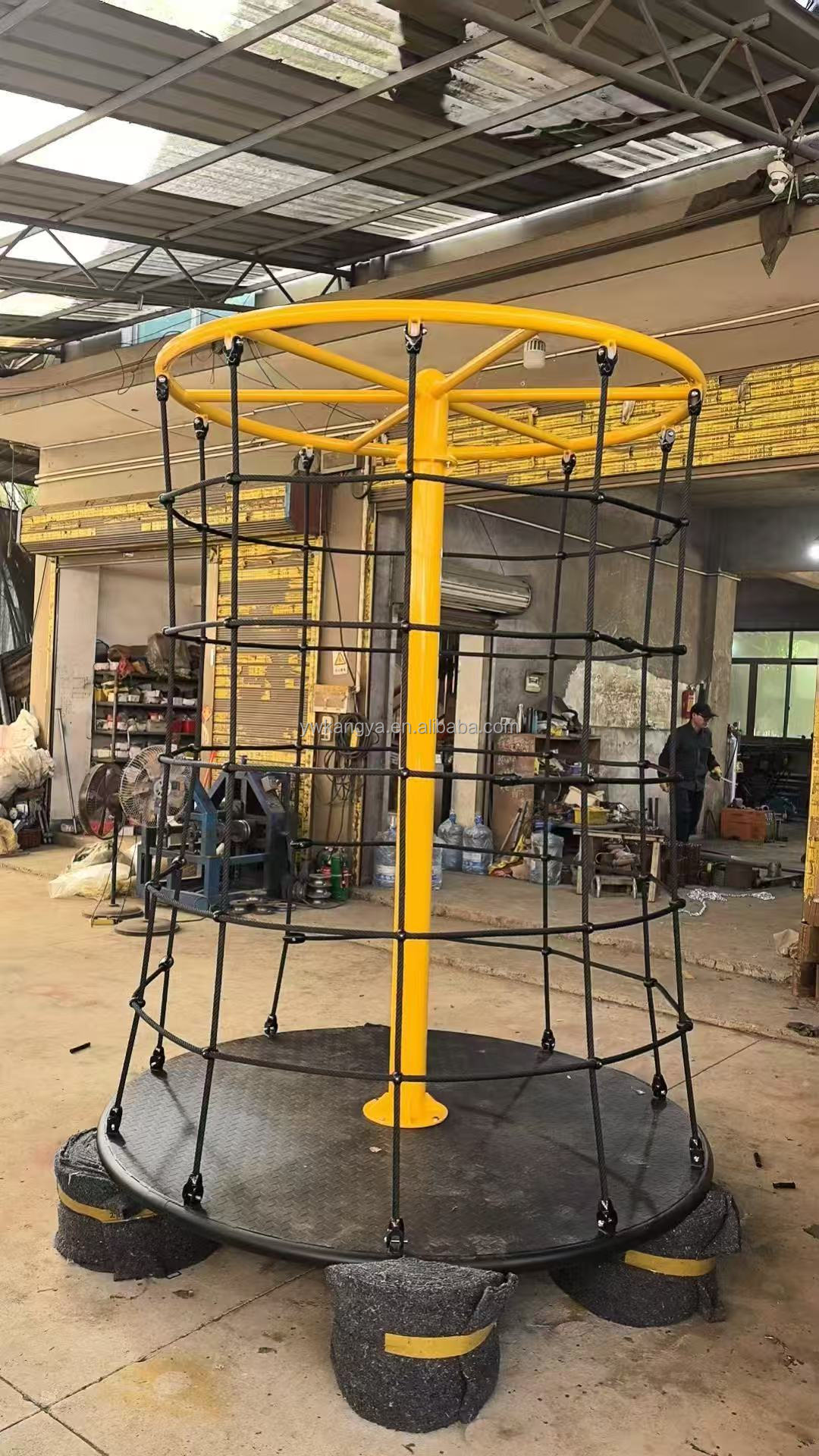 Kids Outdoor Climbing Equipment - Customizable Kids Outdoor Playground Equipment Steel