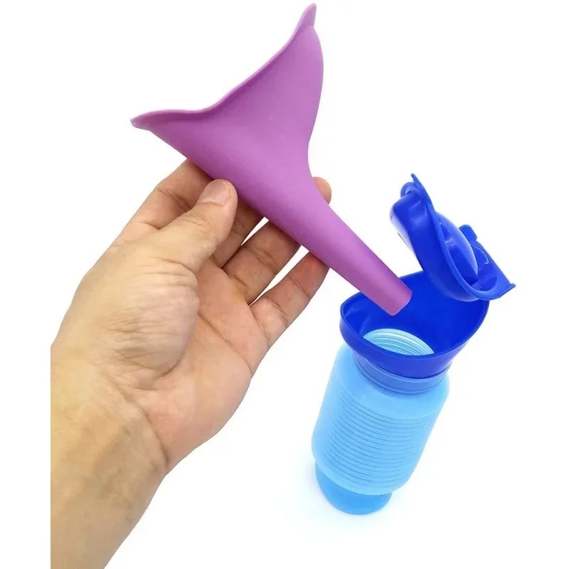 Kids Outdoor Urinal - 1-4Pcs 750ML Portable Standing Pee Bottle