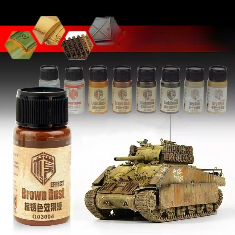 Tamiya Model Paint Set - 40ml/ Bottle Model Rust Off Paint