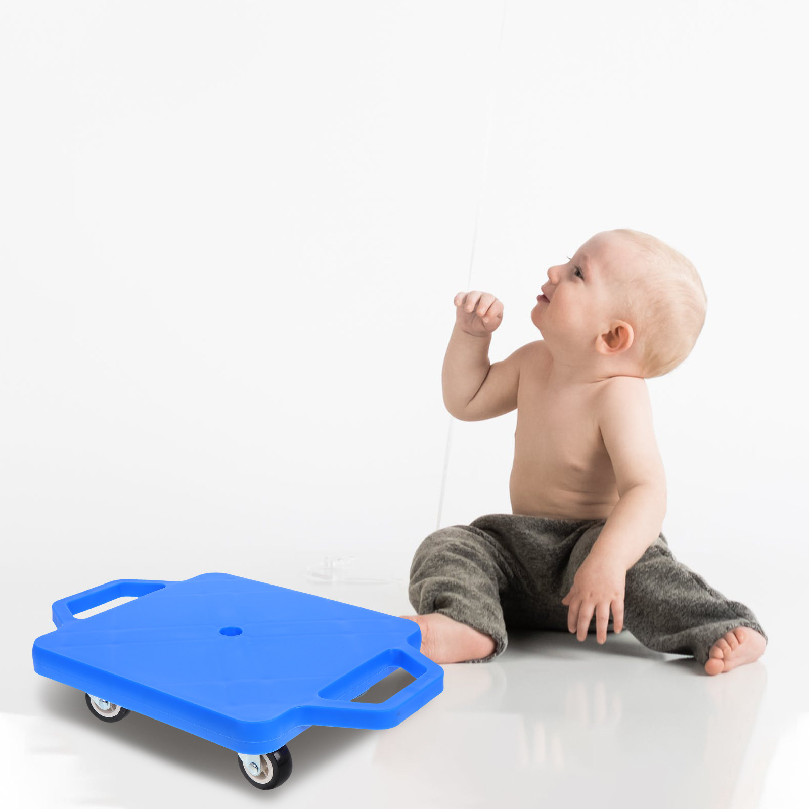 Kids Outdoor Gym - Sensory Training Kids Plastic Sitting Scooter