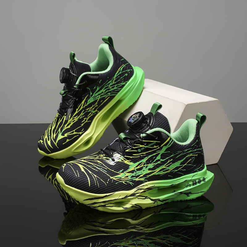Kids Outdoor Gym - Children Running Sneakers Lightweight Cushioning Sports