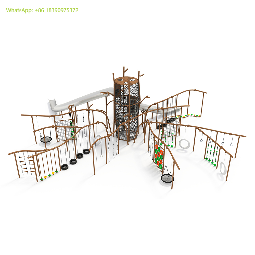 Kids Outdoor Climbing Equipment - Customized Commercial Outdoor Playground Equipment -