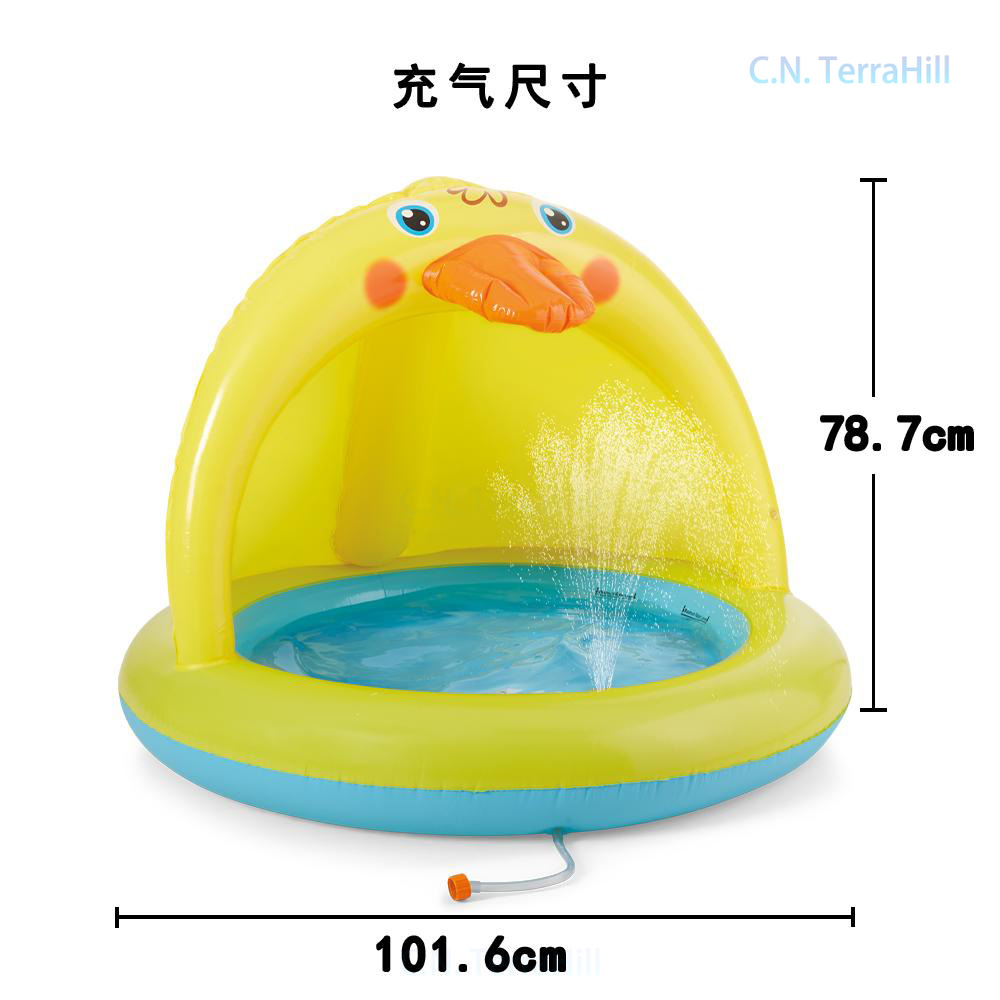 Inflatable Splash Pool for Kid - огляд і ціна Kids Outdoor Water Play Table