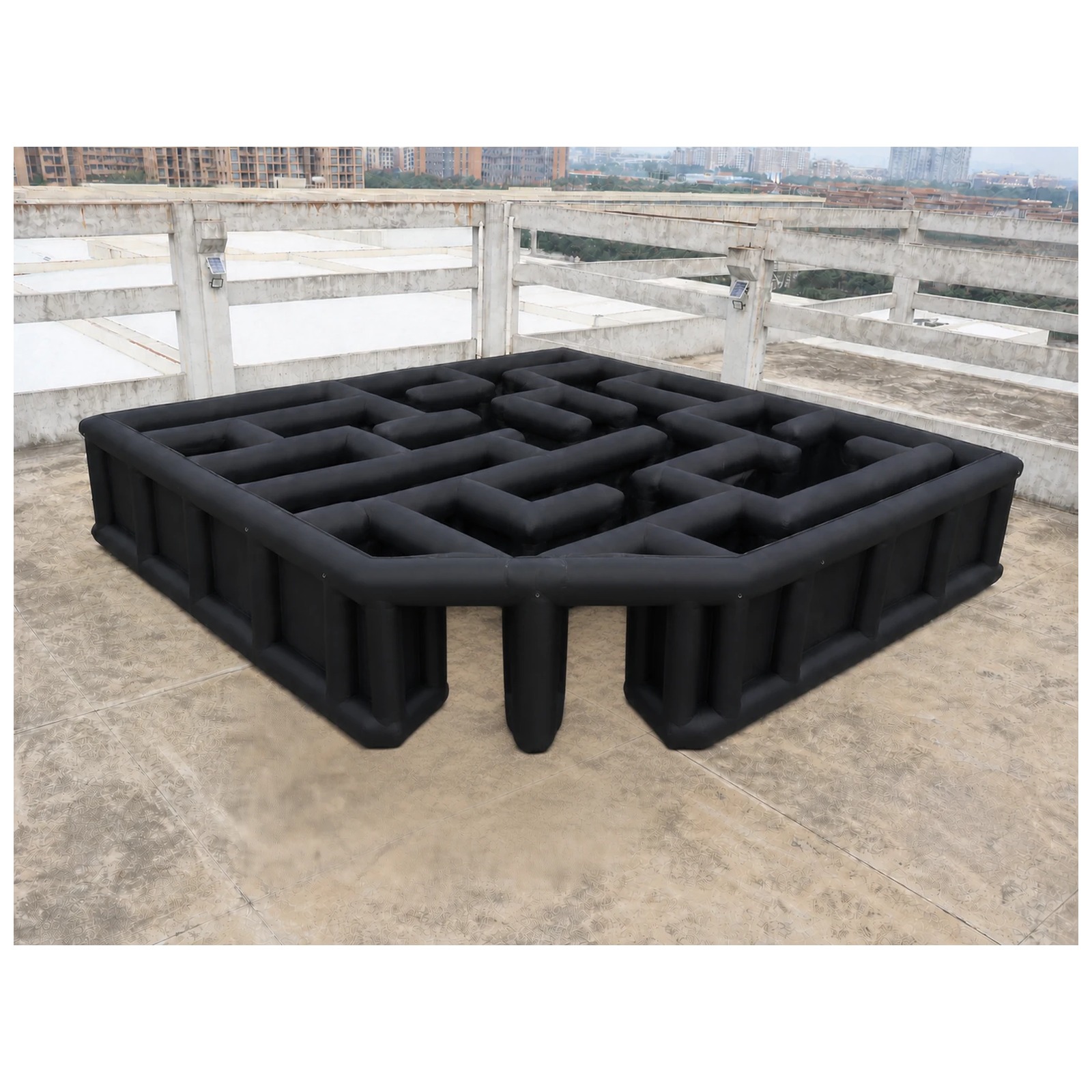 Large Black Open Square Inflat - огляд і ціна Kids Outdoor Venues