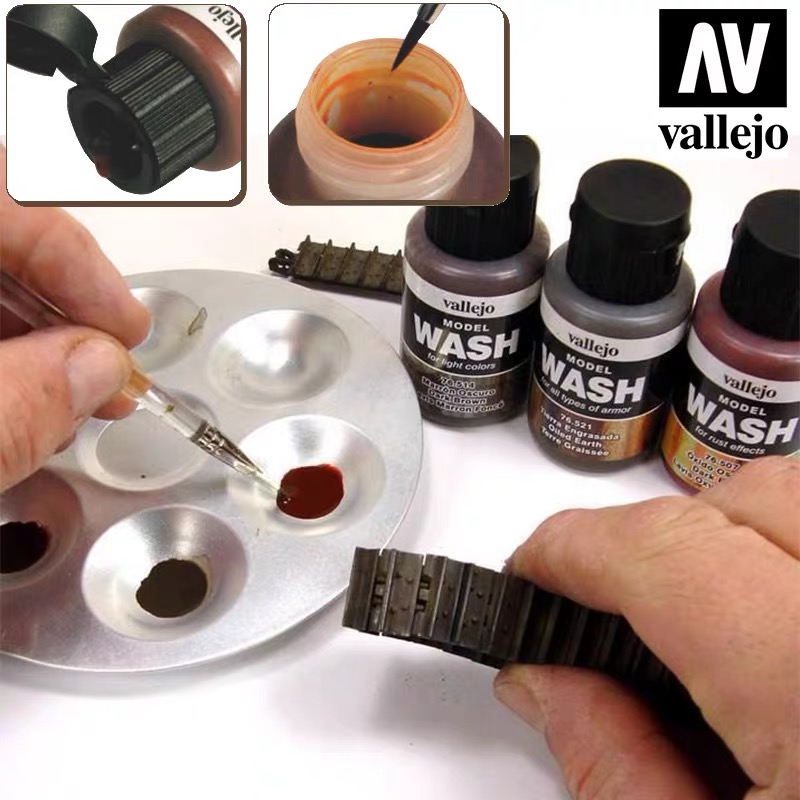 Vallejo Old Liquid Staining So - огляд і ціна Tamiya Model Paint Set