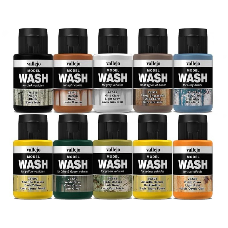 Vallejo Old Liquid Staining So - огляд і ціна Tamiya Model Paint Set