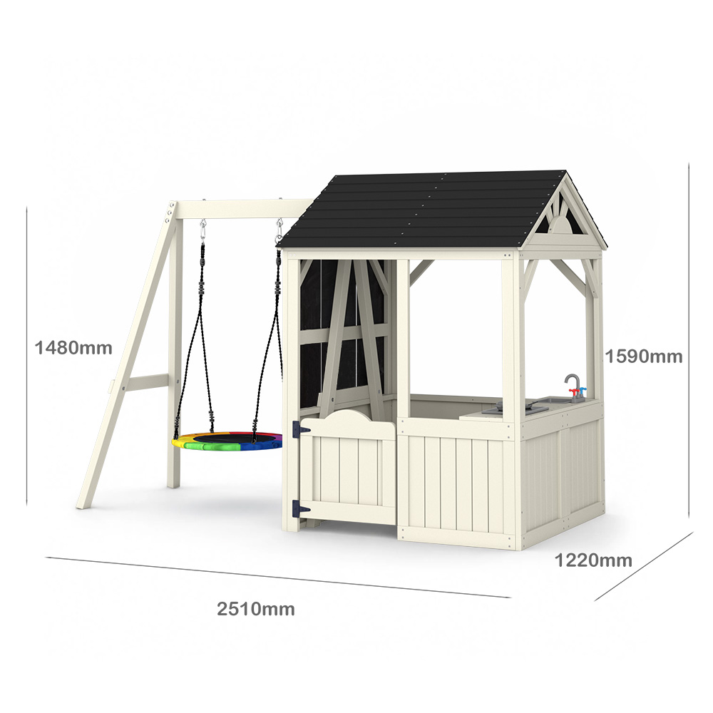 Garden Buildings Furniture Kid - огляд і ціна Kids Outdoor Wooden Playhouse