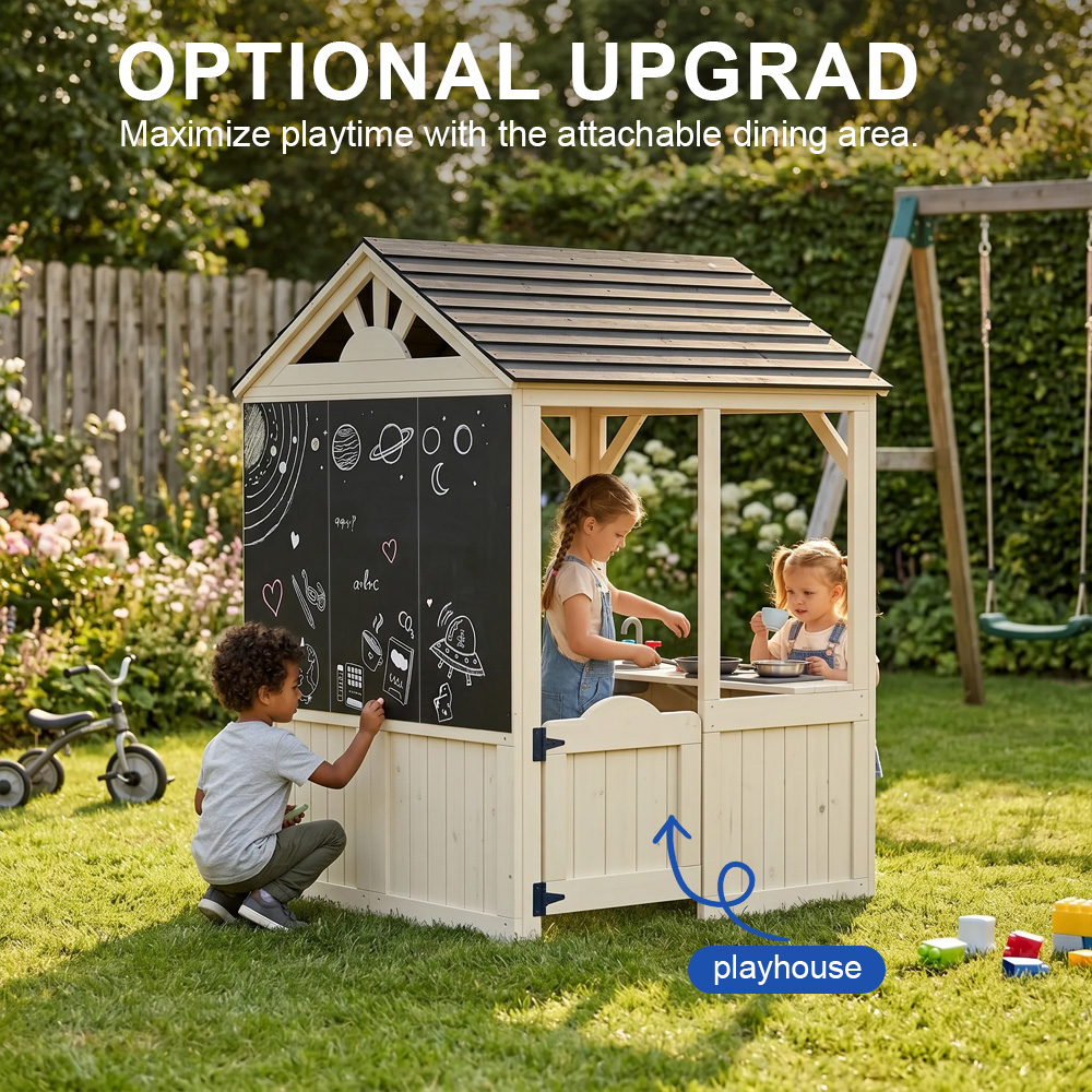 Garden Buildings Furniture Kid - огляд і ціна Kids Outdoor Wooden Playhouse