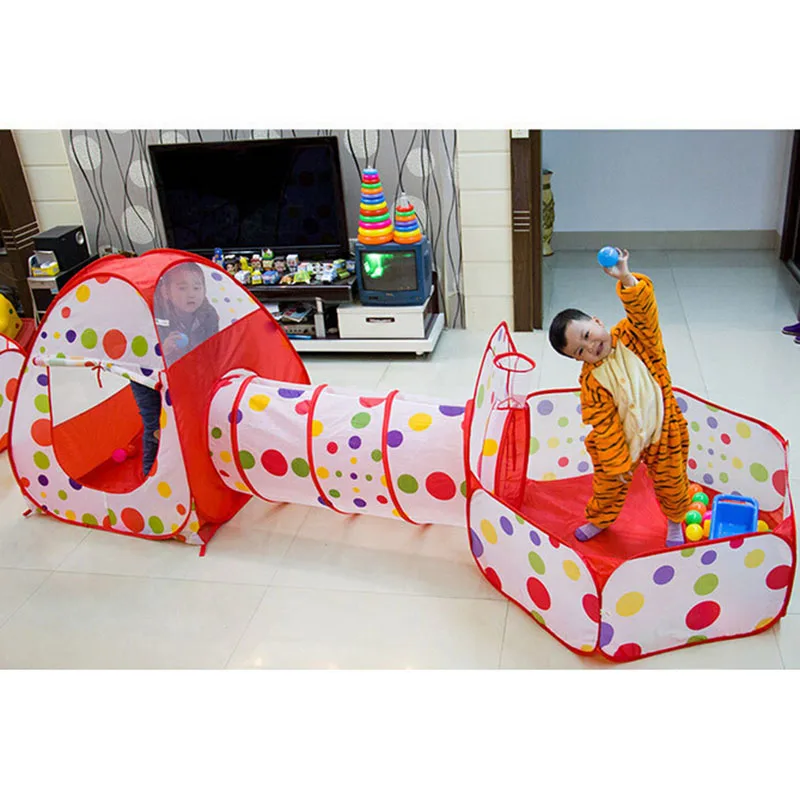 IMBABY 3 in 1 Ball Pool Foldin - огляд і ціна Kids Outdoor Tunnel
