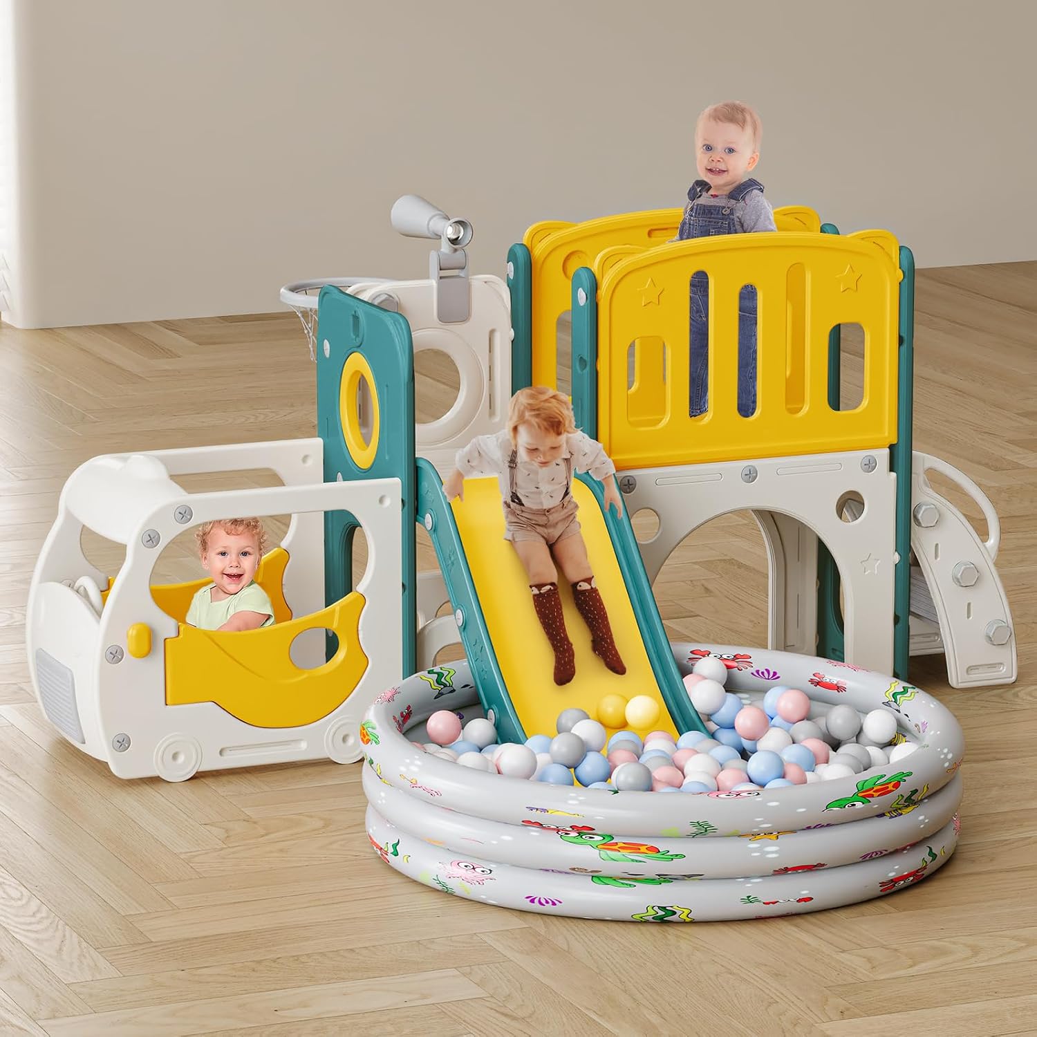 Toddler Slide Kids Slide Plays - огляд і ціна Kids Outdoor Climber