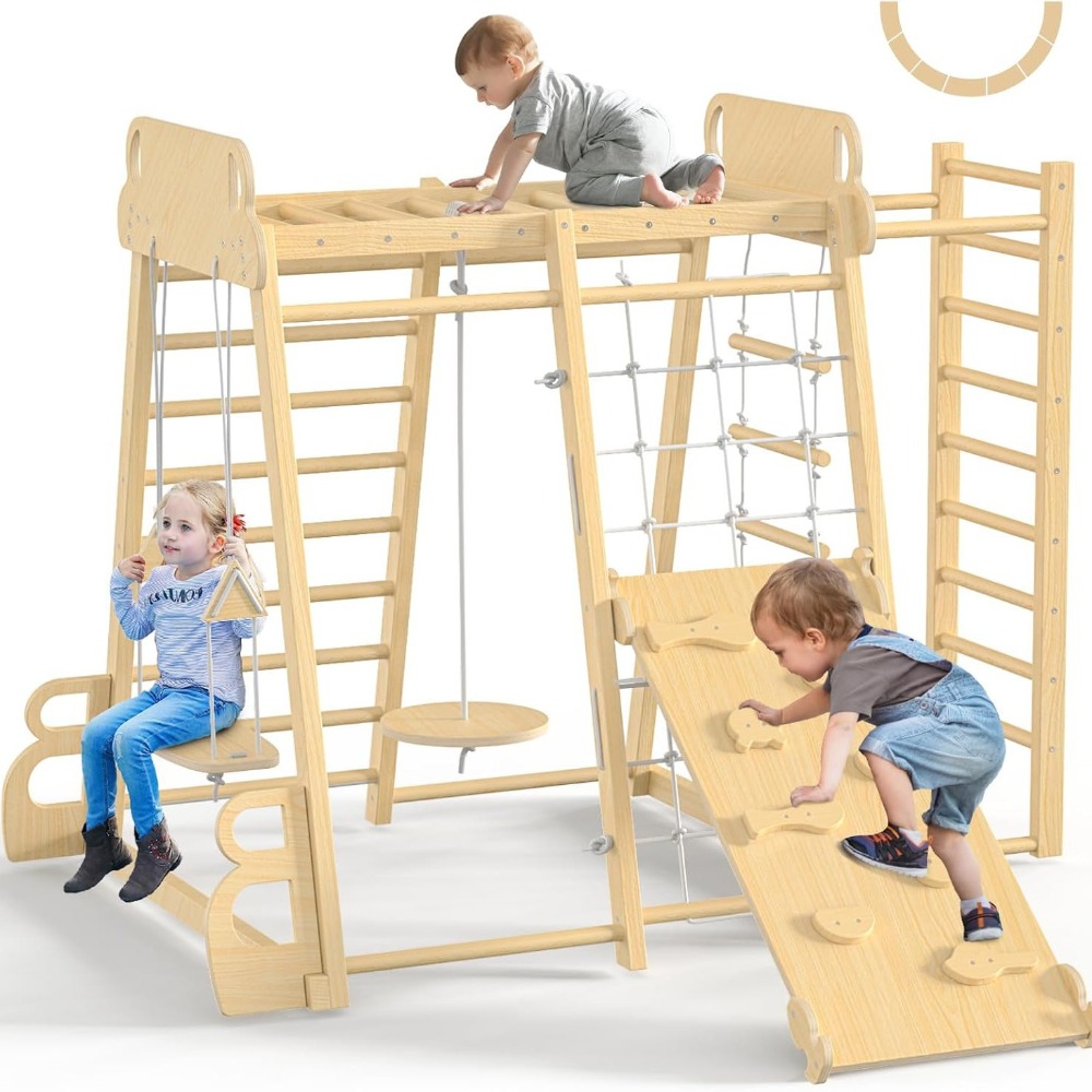 Indoor Jungle Gym 9-in-1 Playg - огляд і ціна Kids Outdoor Gym