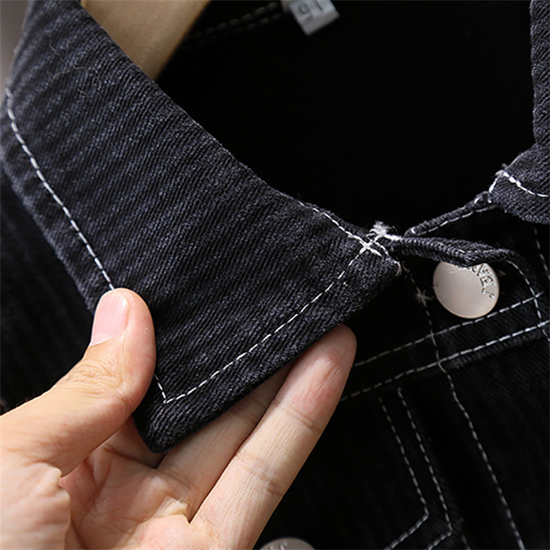 Boy Black Denim Vest Spring Au - огляд і ціна Kids Outdoor Vest