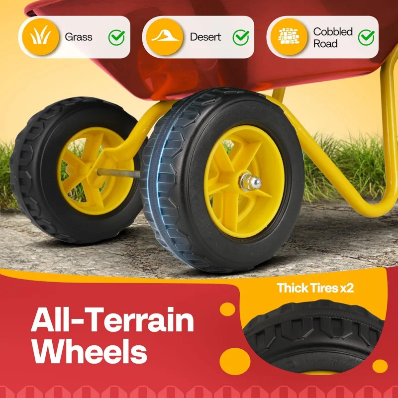 Kids Wheelbarrow Children Gard - огляд і ціна Kids Indoor Outdoor Cart
