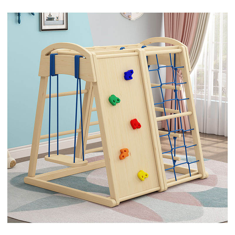Indoor Outdoor Wooden Children - огляд і ціна Kids Outdoor Wooden Climbing Frame