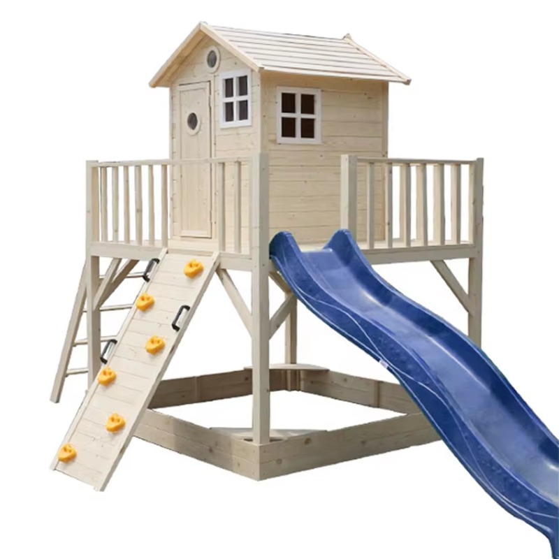 Outdoor Wood Play House Toddle - огляд і ціна Kids Outdoor Wooden Playhouse
