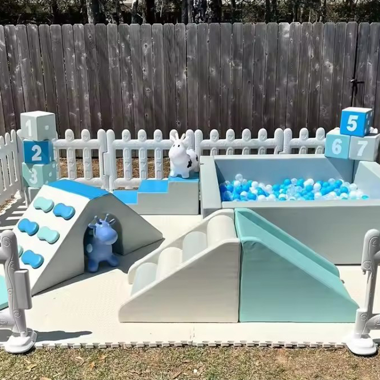 Indoor/Outdoor Soft Playground - огляд і ціна Kids Outdoor Tunnel