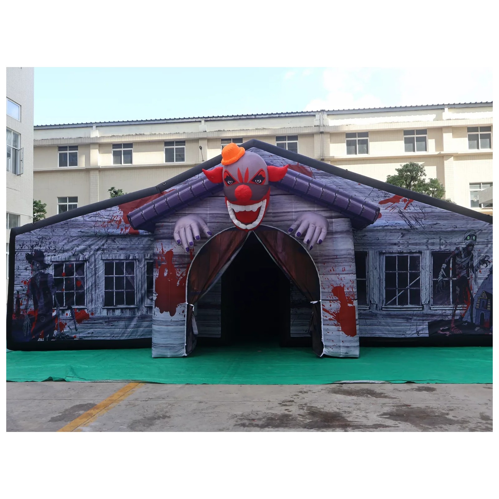 Large Gray Covered Inflatable  - огляд і ціна Kids Outdoor Venues