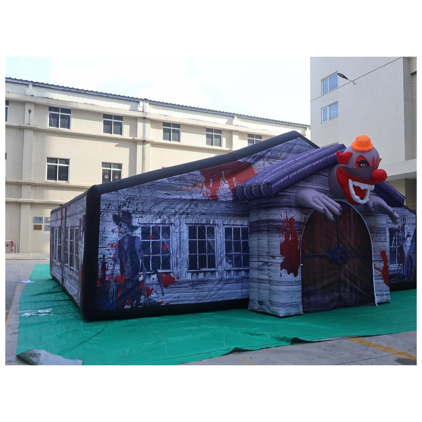 Large Gray Covered Inflatable  - огляд і ціна Kids Outdoor Venues