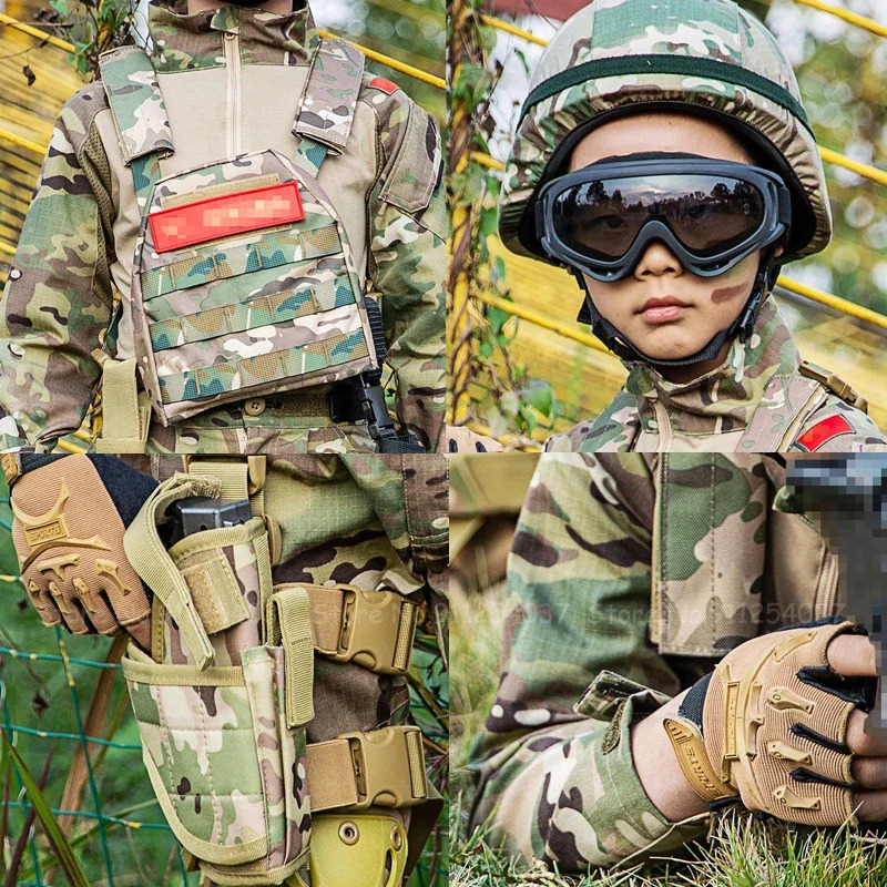 Children Tactical Camouflage S - огляд і ціна Kids Outdoor Vest