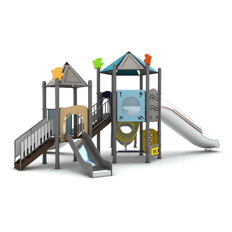 Wooden Outdoor Playground Set  - огляд і ціна Kids Outdoor Wooden Playhouse