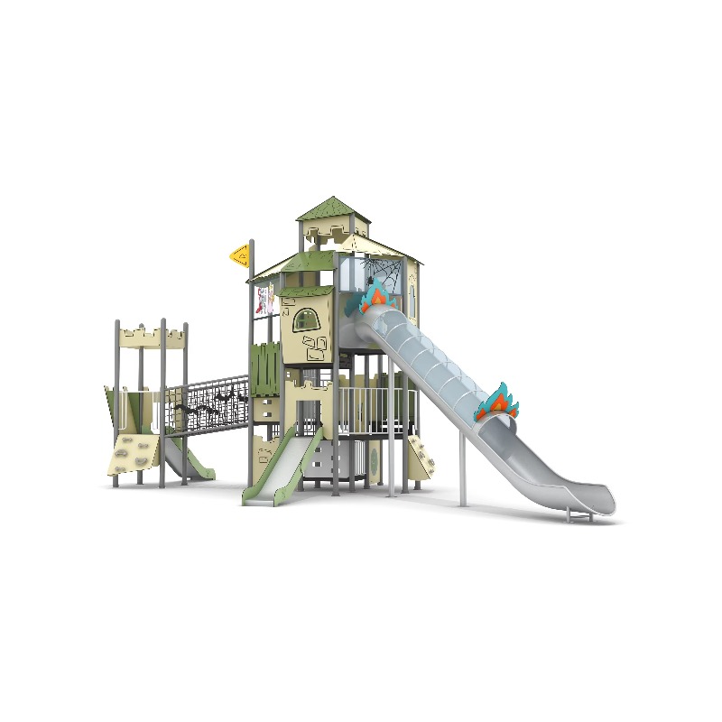 Wooden Outdoor Playground Set  - огляд і ціна Kids Outdoor Wooden Playhouse