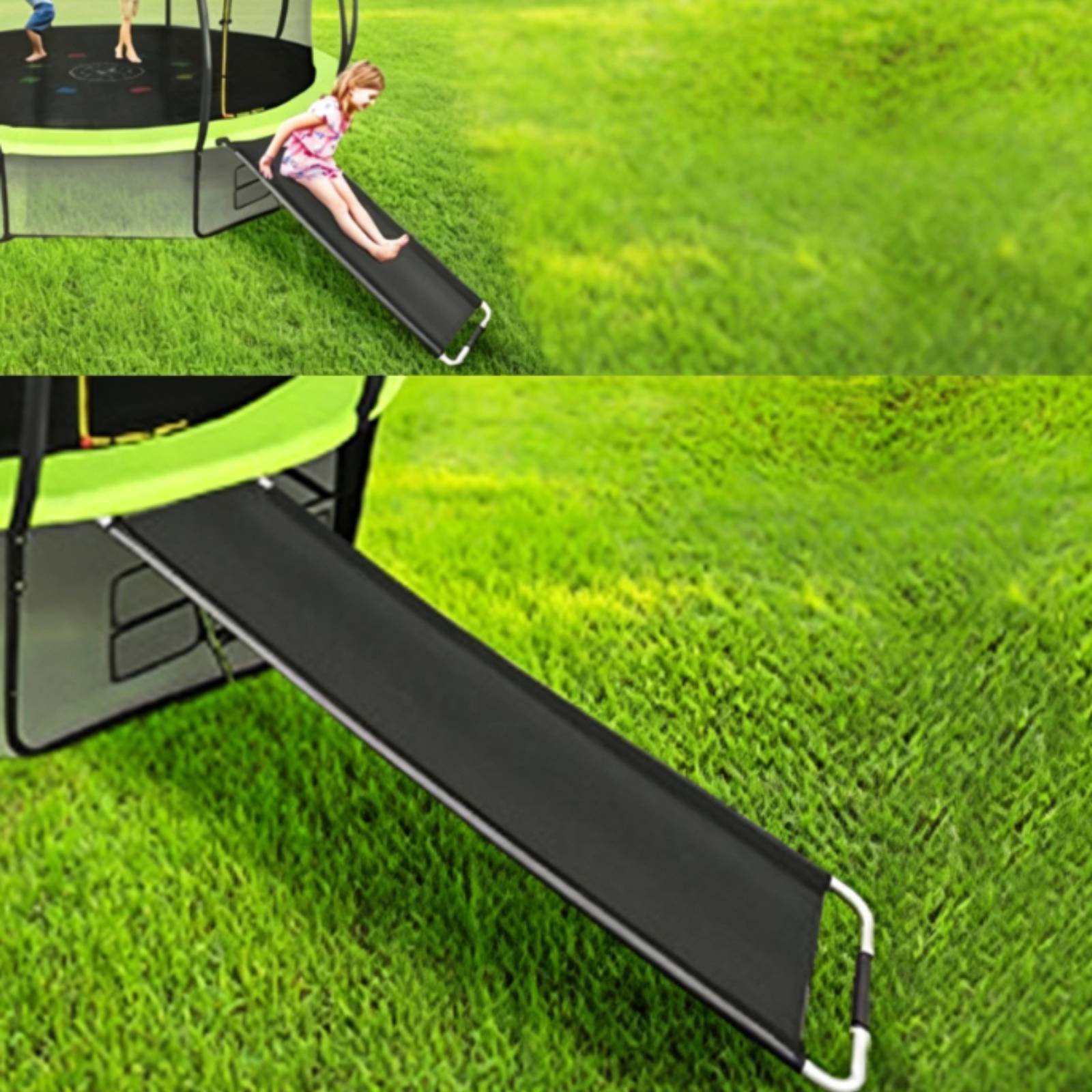 Kids Trampoline with Slide Ind - огляд і ціна Kids Outdoor Climbing Equipment