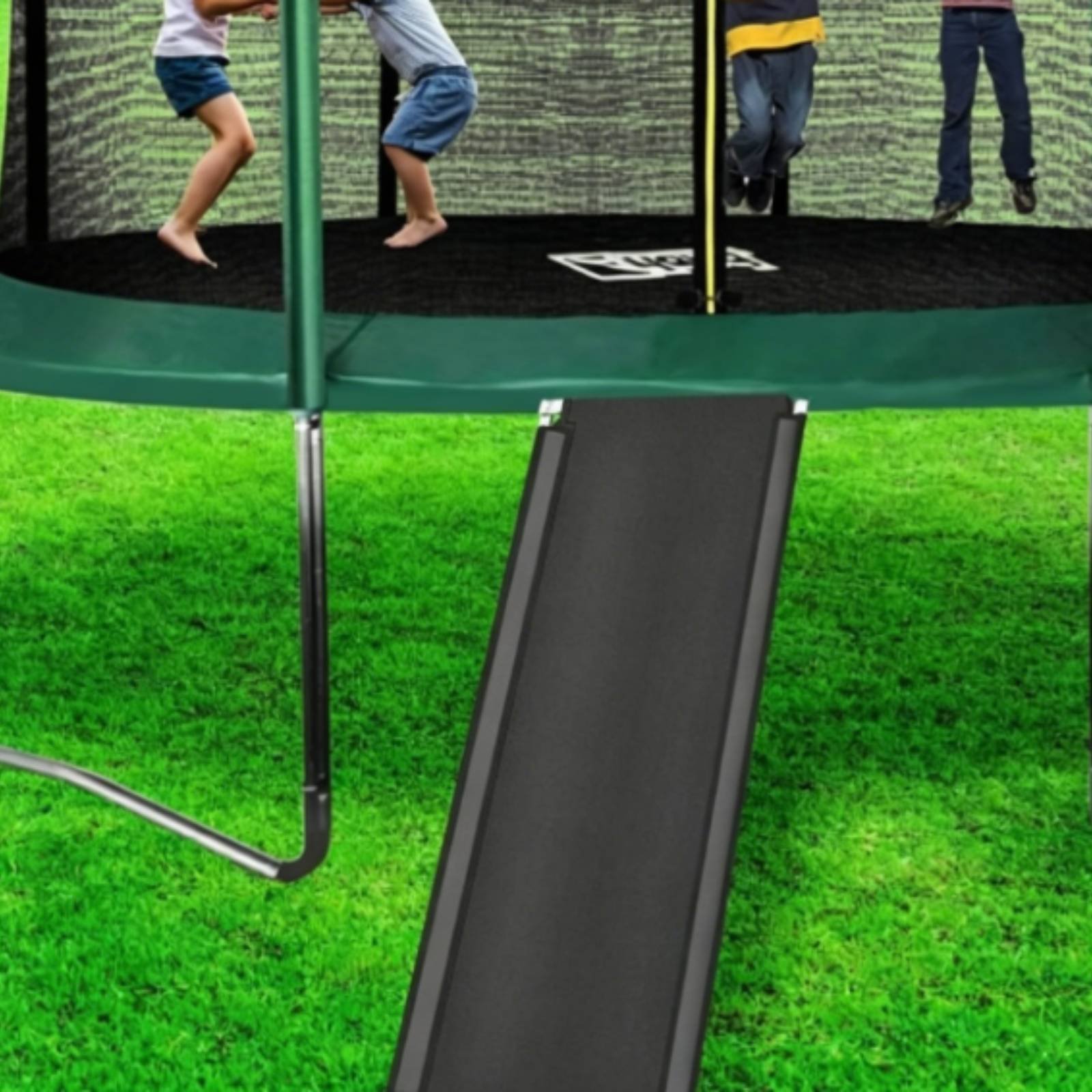 Kids Trampoline with Slide Ind - огляд і ціна Kids Outdoor Climbing Equipment