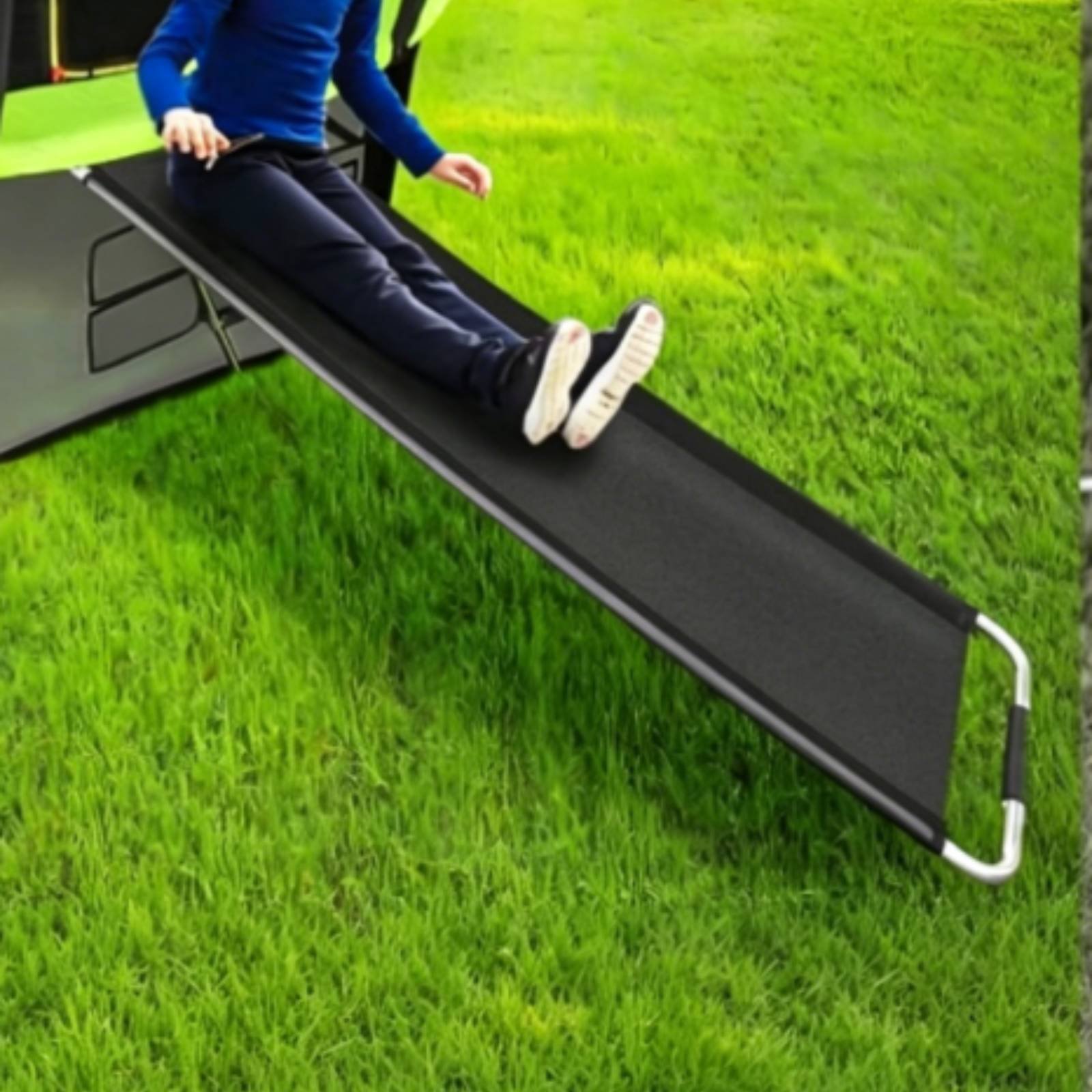 Kids Trampoline with Slide Ind - огляд і ціна Kids Outdoor Climbing Equipment