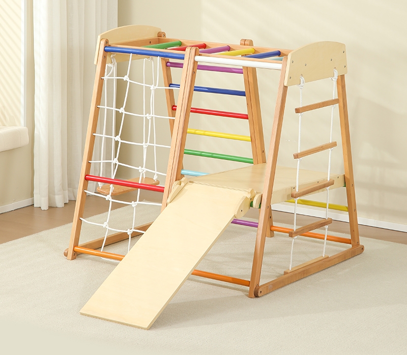 Kids Outdoor Indoor Montessori - огляд і ціна Kids Outdoor Wooden Climbing Frame