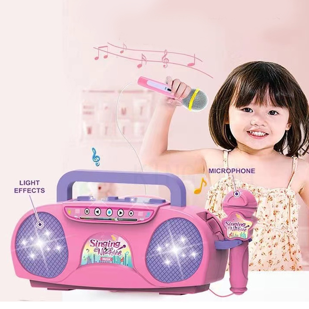 Kids Microphone Karaoke Machin - огляд і ціна Kids Outdoor Instruments