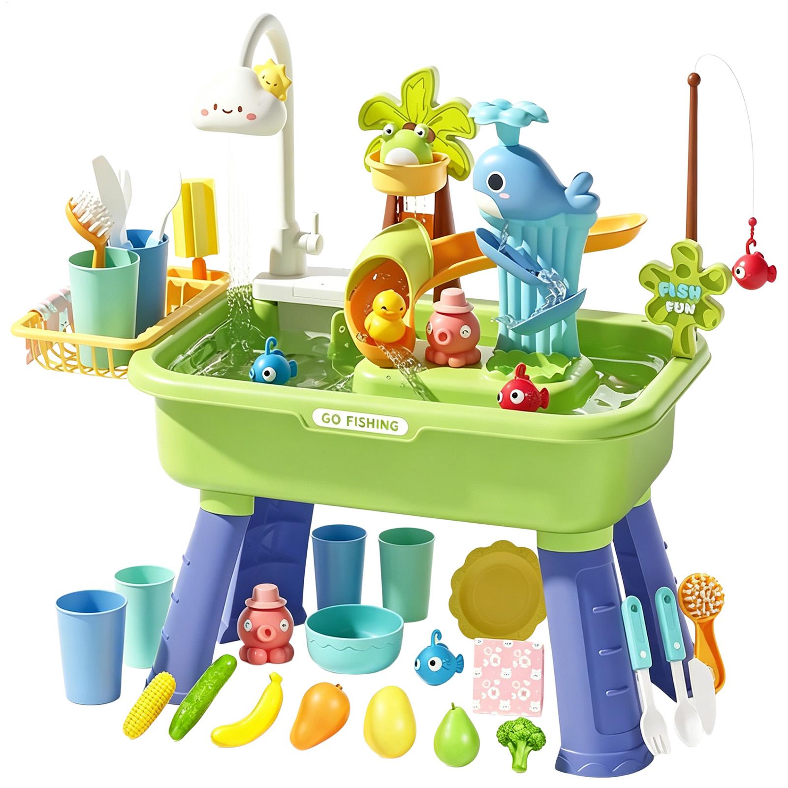 Kids Water Table with Pump, Se - огляд і ціна Kids Outdoor Water Play Table