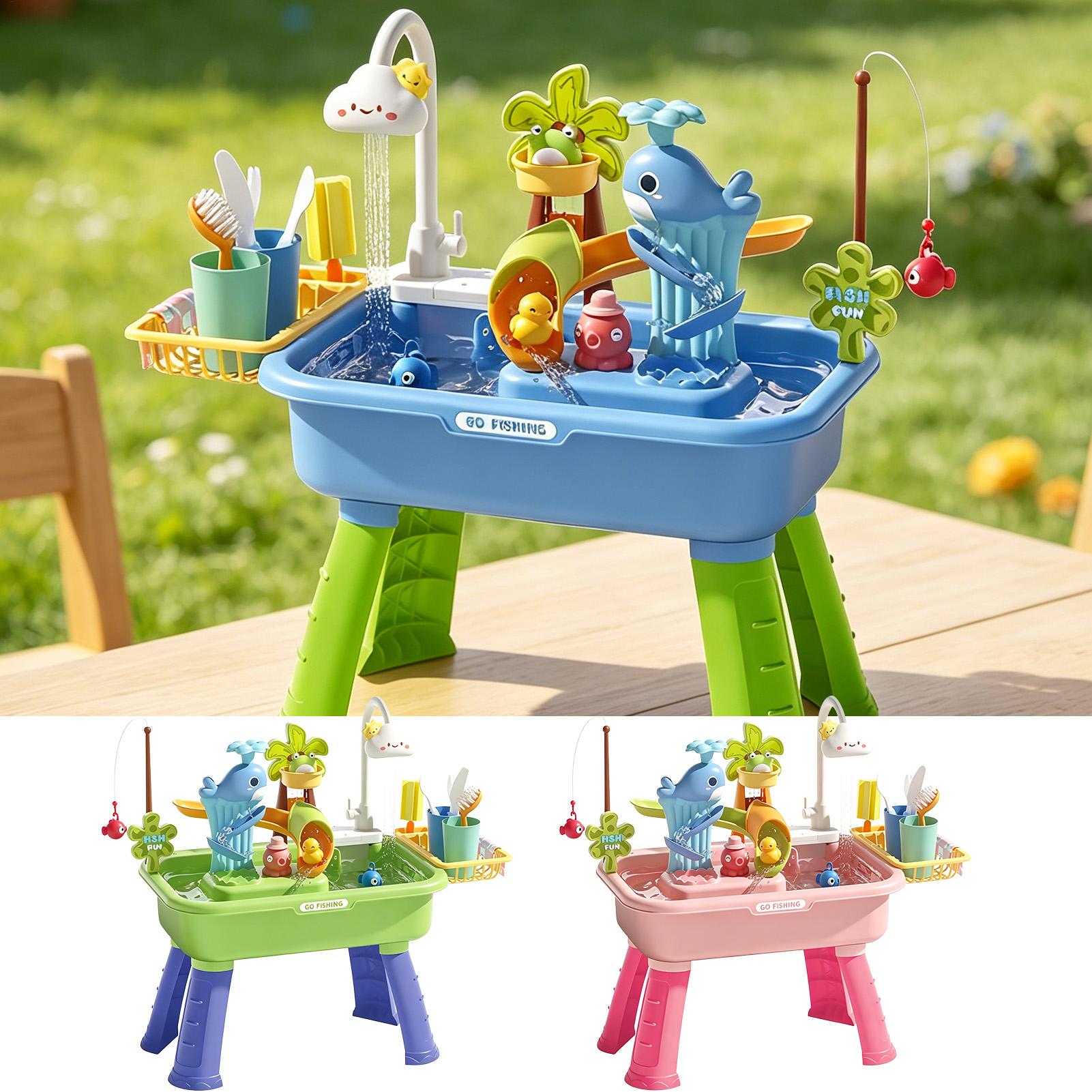 Kids Water Table with Pump, Se - огляд і ціна Kids Outdoor Water Play Table