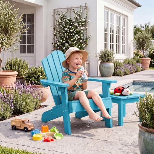 Kids Adirondack Chair, All-Wea - огляд і ціна Kids Outdoor Adirondack Chair