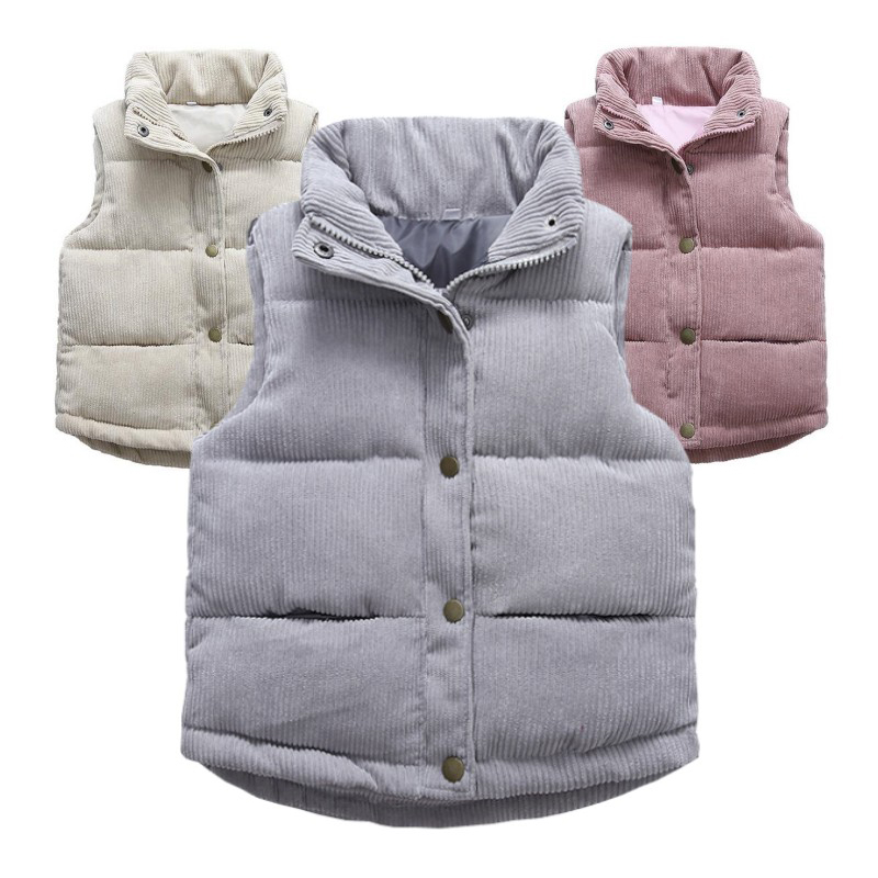 Kids Boys Girls Corduroy Vests - огляд і ціна Kids Outdoor Vest