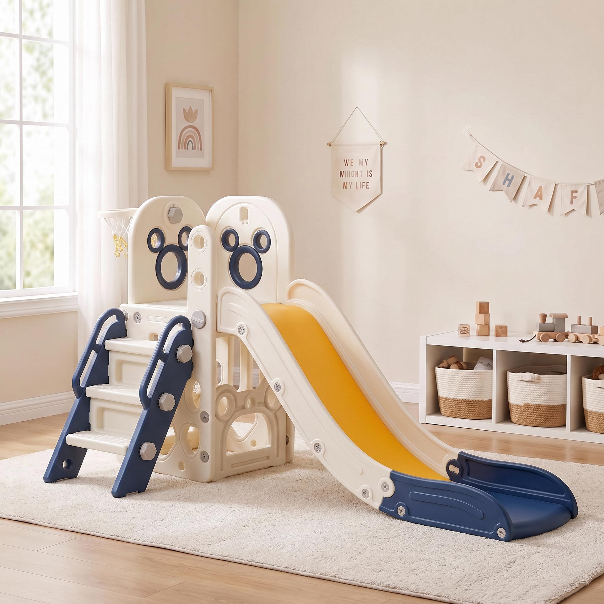 6 in 1 Toddler Slide Playset,  - огляд і ціна Kids Outdoor Climber