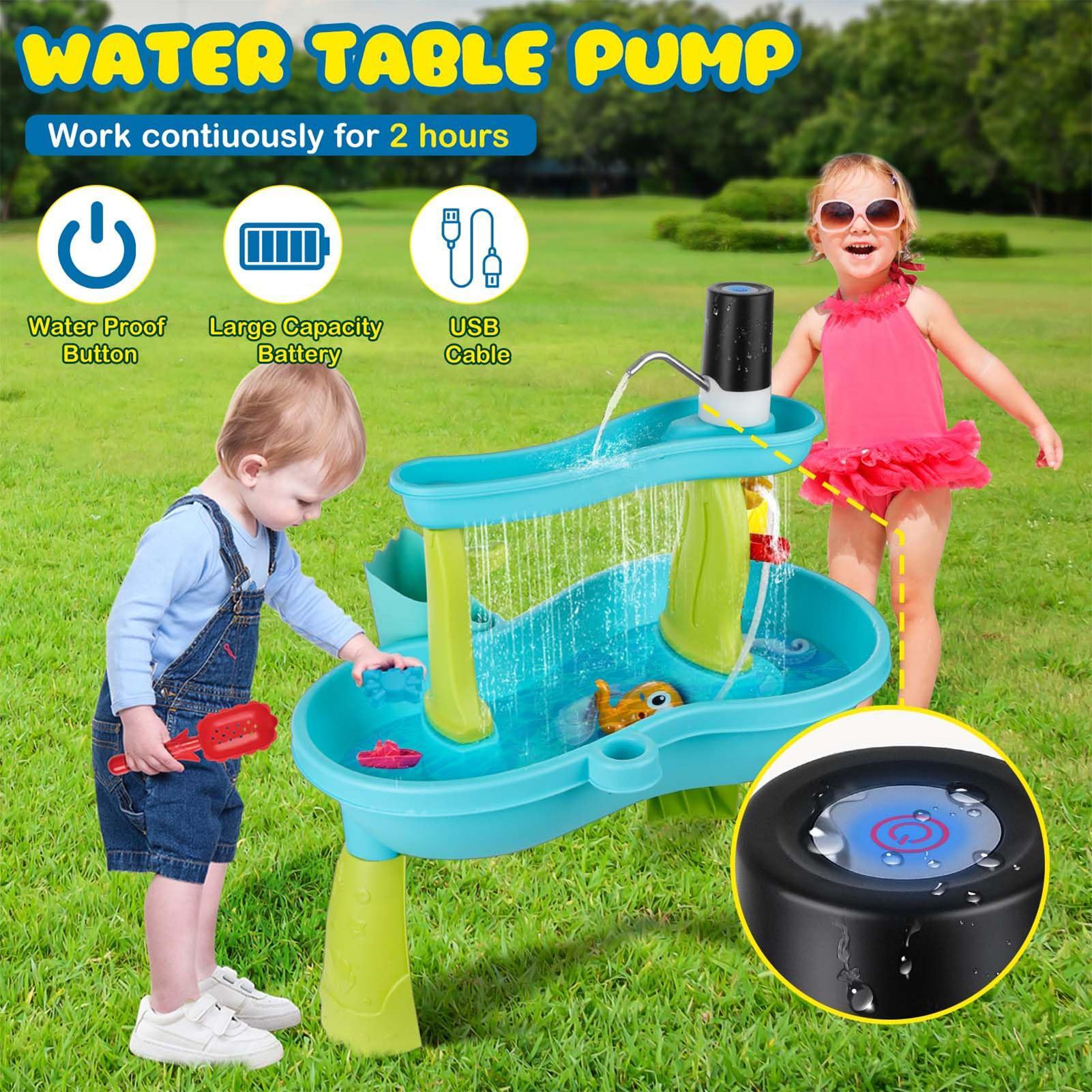 Small Cordless Rechargeable Wa - огляд і ціна Kids Outdoor Water Play Table