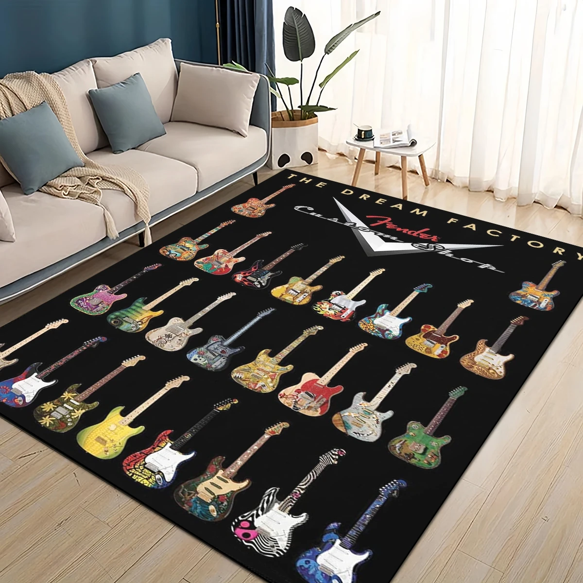 3D Retro Fender logo Guitar In - огляд і ціна Kids Outdoor Instruments