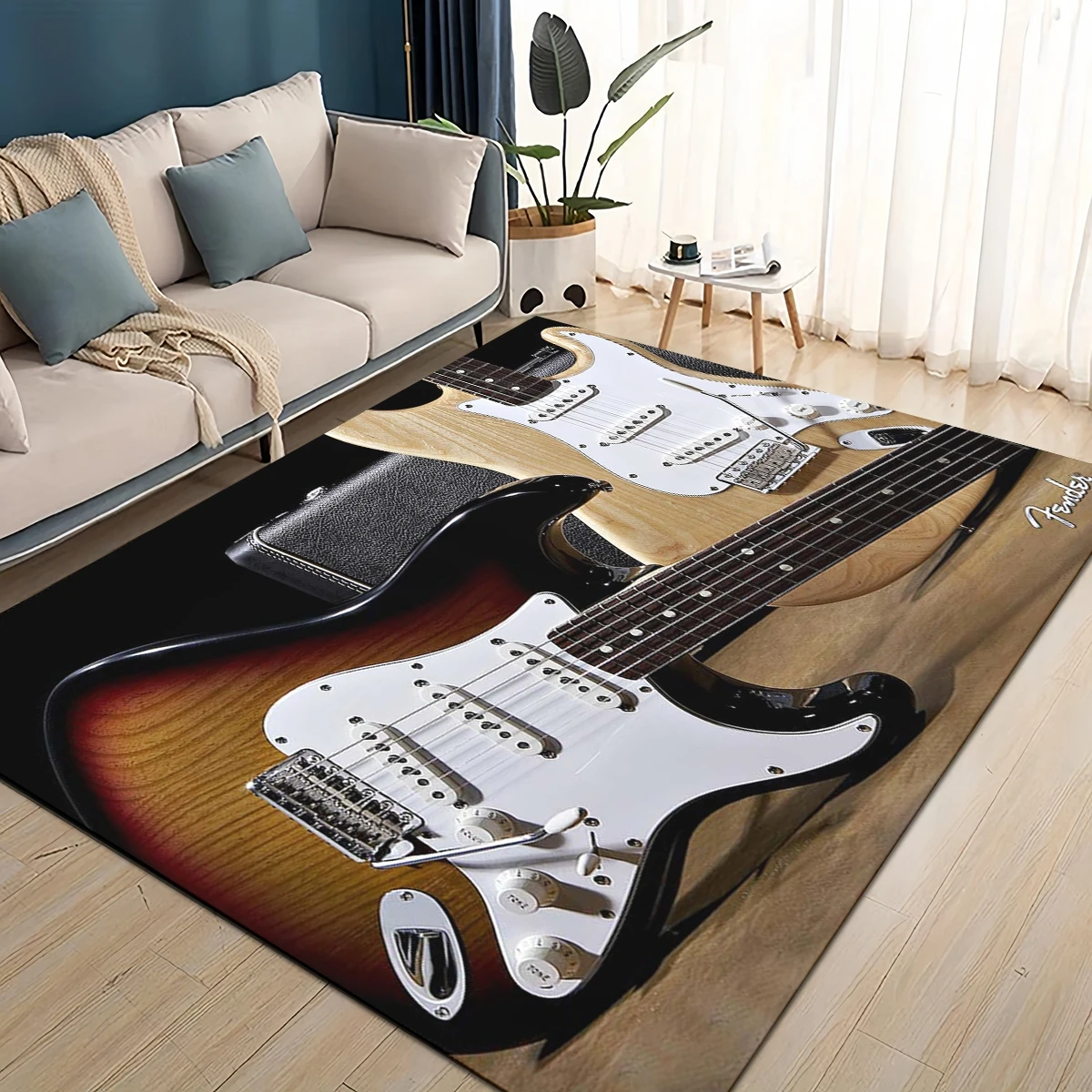 3D Retro Fender logo Guitar In - огляд і ціна Kids Outdoor Instruments