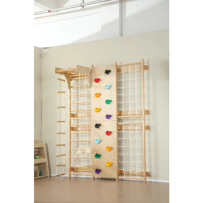 Indoor Monkey Bars Kids Wooden - огляд і ціна Kids Outdoor Wooden Climbing Frame