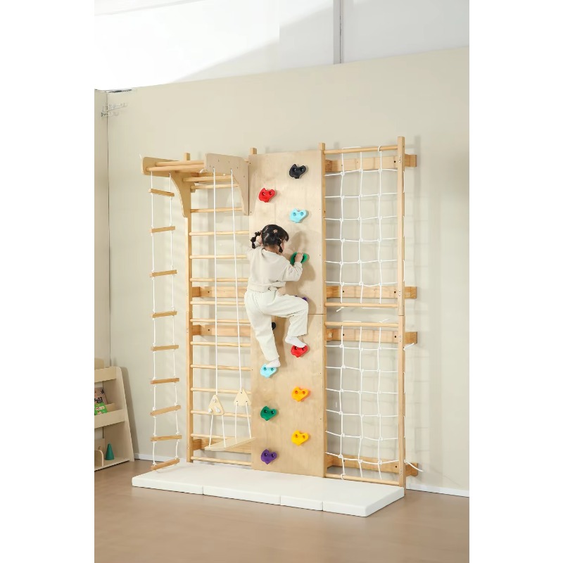 Indoor Monkey Bars Kids Wooden - огляд і ціна Kids Outdoor Wooden Climbing Frame