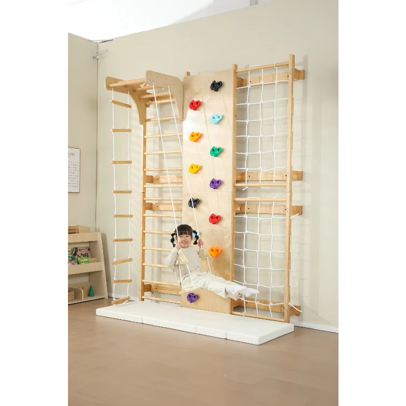 Indoor Monkey Bars Kids Wooden - огляд і ціна Kids Outdoor Wooden Climbing Frame