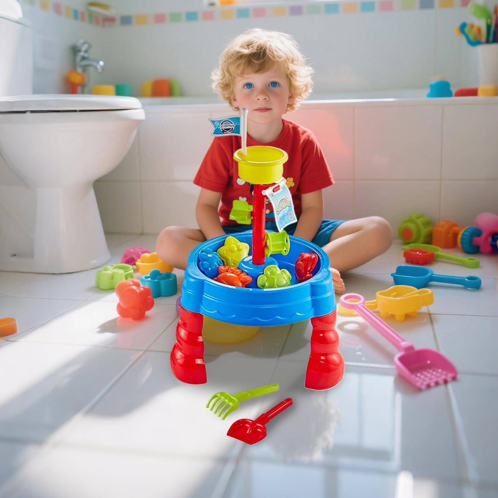 Sand and Water Table Water Pla - огляд і ціна Kids Outdoor Water Play Table