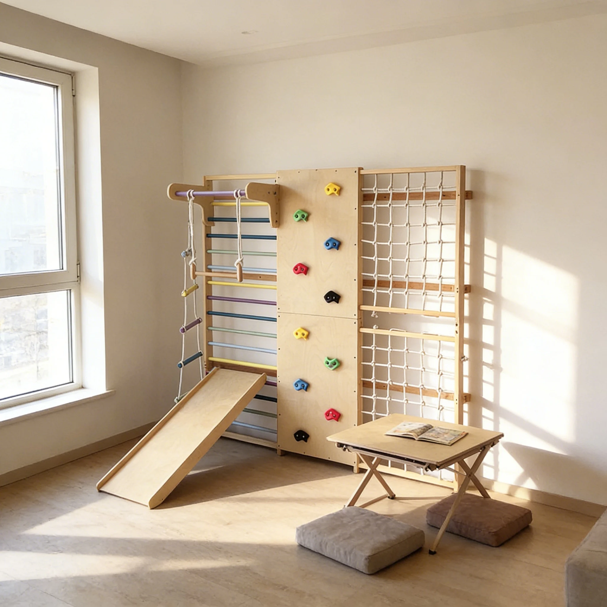 2026 Professional Grade Climbi - огляд і ціна Kids Outdoor Wooden Climbing Frame