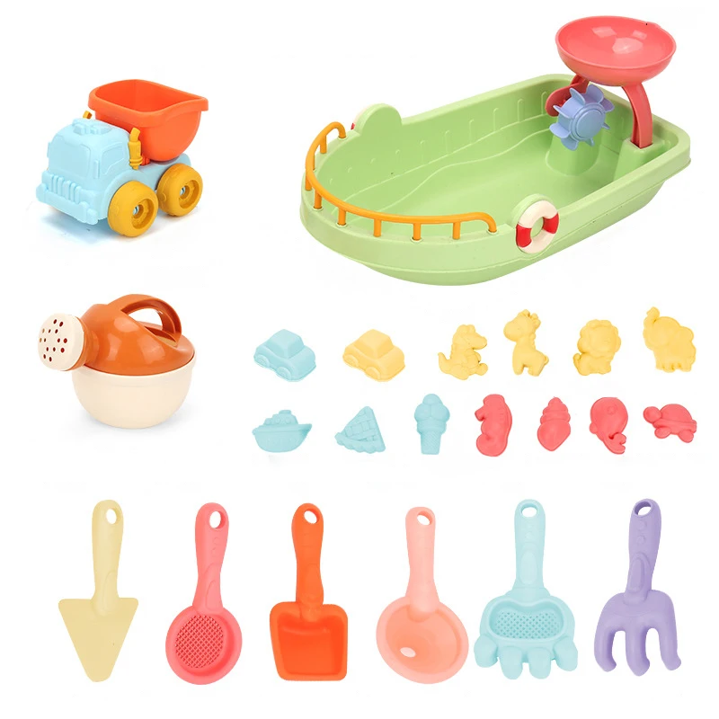 Beach Sand Toys Set Dump Truck - огляд і ціна Kids Outdoor Dump Truck