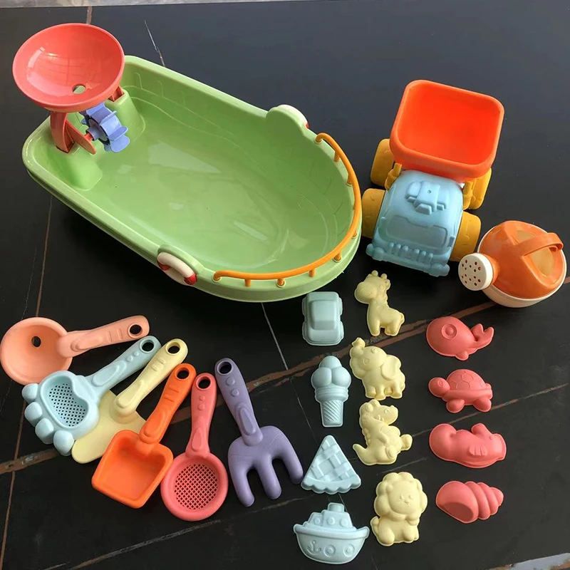 Beach Sand Toys Set Dump Truck - огляд і ціна Kids Outdoor Dump Truck