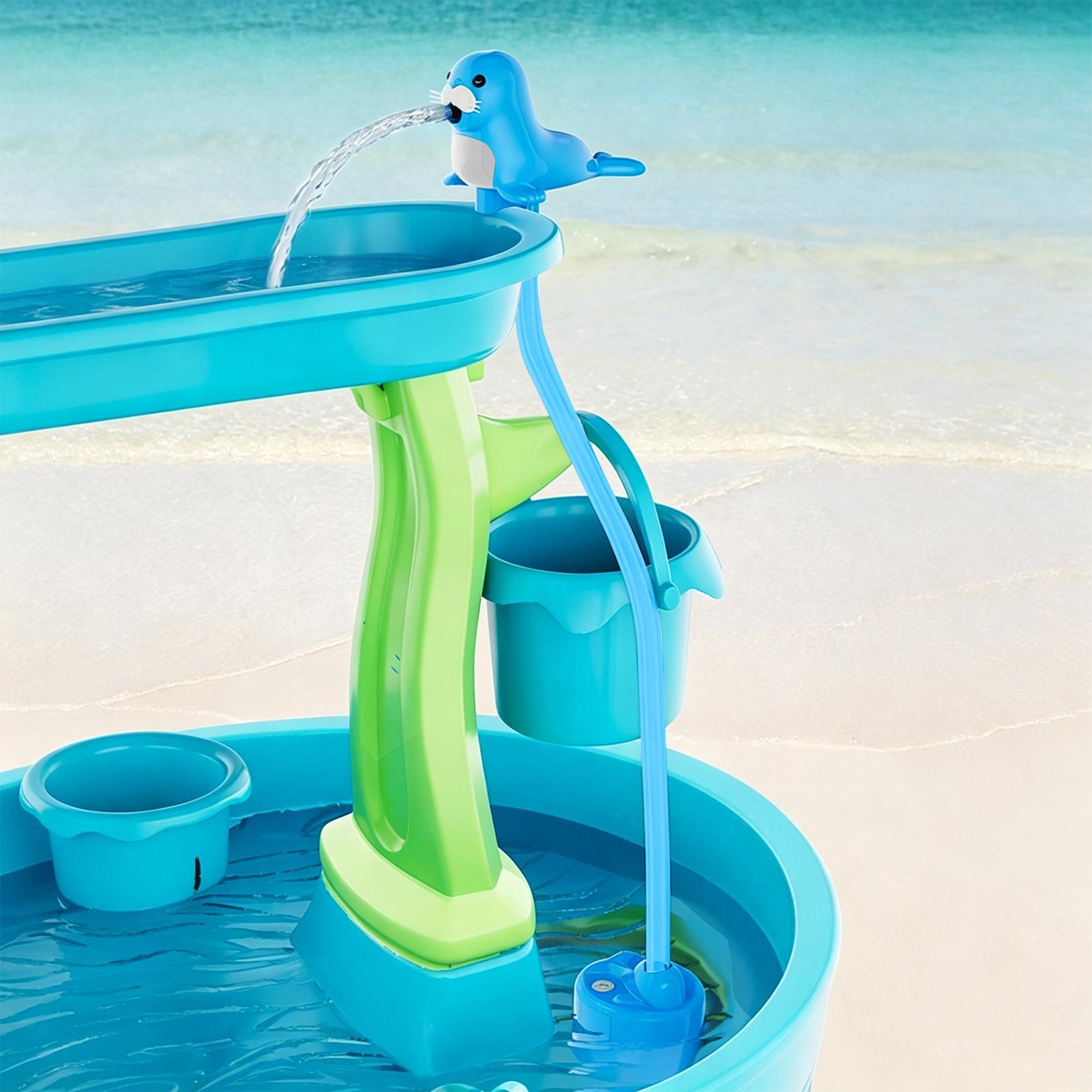 Rechargeable Water Table Spray - огляд і ціна Kids Outdoor Water Play Table