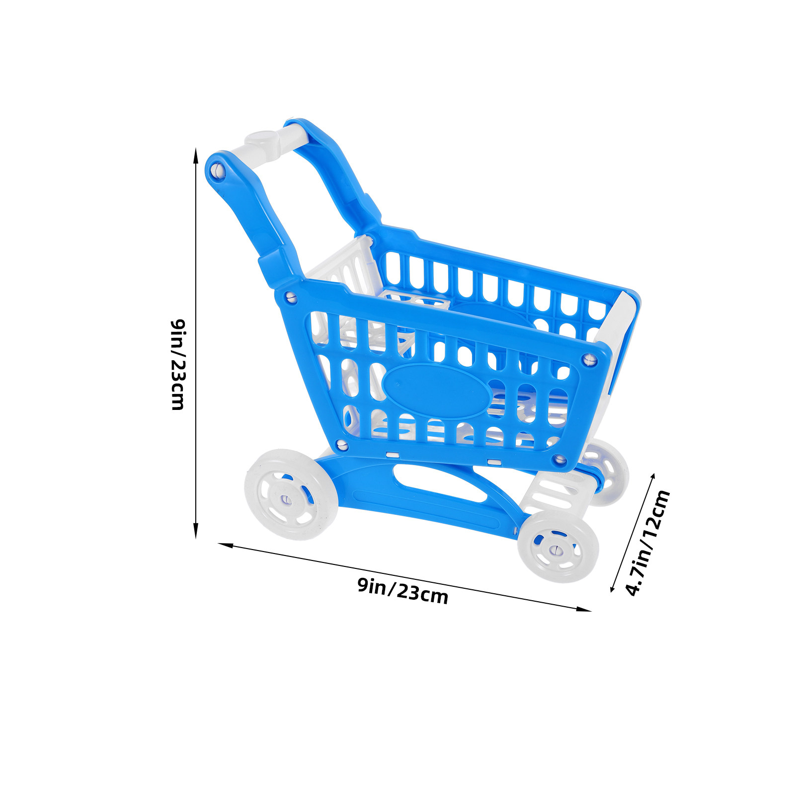 Mini Blue Shopping Cart Superm - огляд і ціна Kids Indoor Outdoor Cart