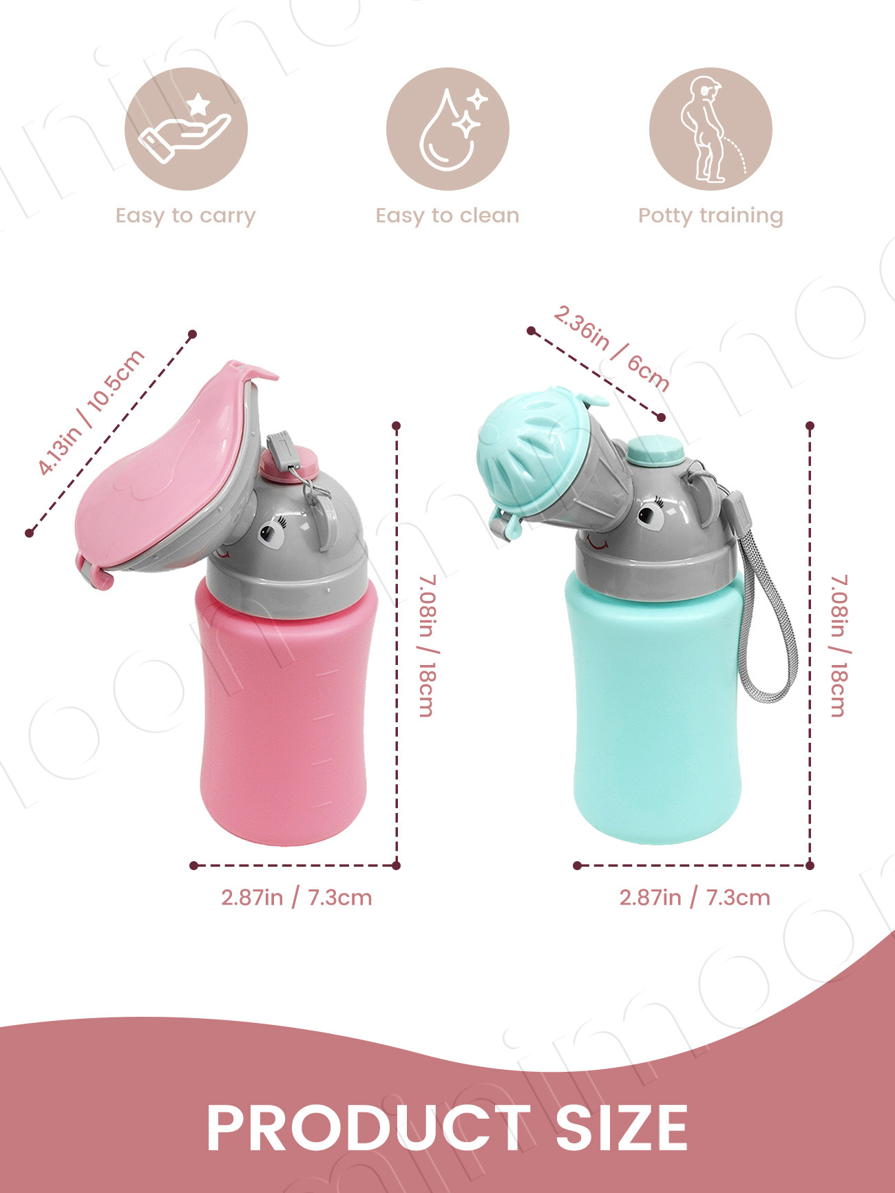 Portable Kids Travel Pee Bottl - огляд і ціна Kids Outdoor Urinal