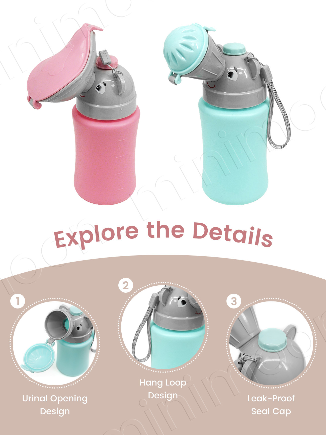 Portable Kids Travel Pee Bottl - огляд і ціна Kids Outdoor Urinal