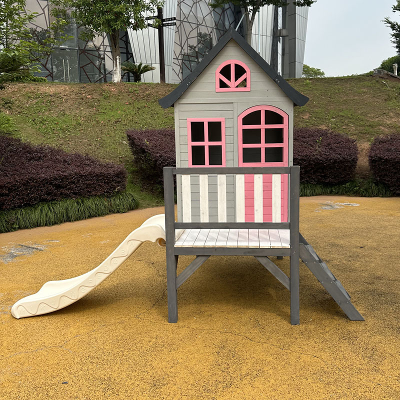 Kids log house, tree , outdoor - огляд і ціна Kids Outdoor Wooden Playhouse